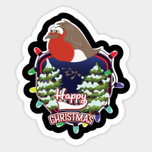 Happy Christmas logo Sticker